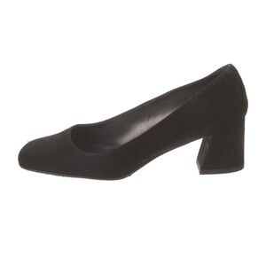 Stuart Weitzman Black Suede Pumps